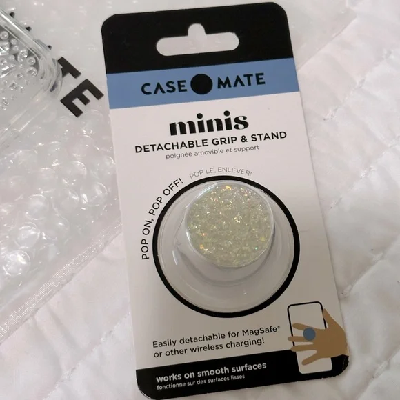 Case Mate iPhone 12 PRO MAX Case and Detachable Grip Stand NEW